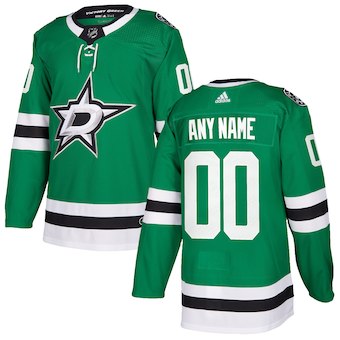 NHL Men adidas Dallas Stars Kelly Green Authentic Customized Jersey